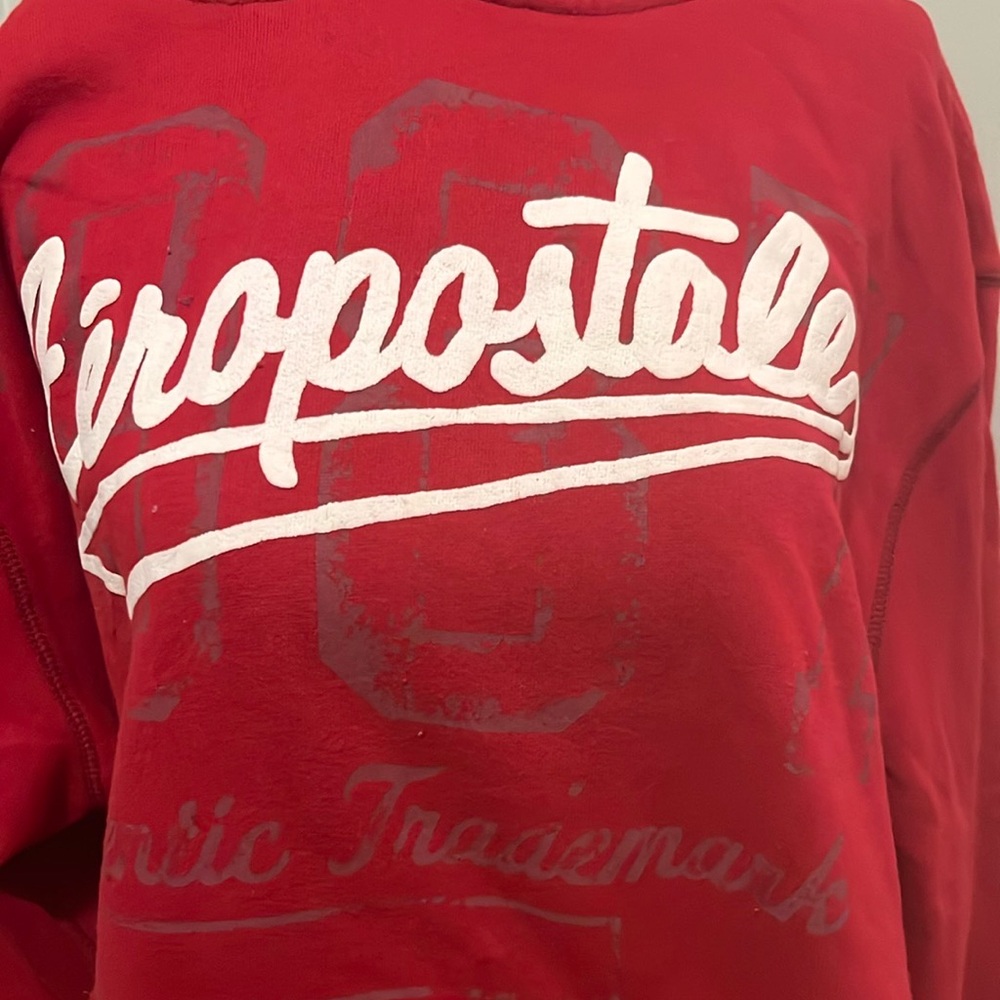 Aeropostale Bold Red Sweatshirt - Picture 3 of 4